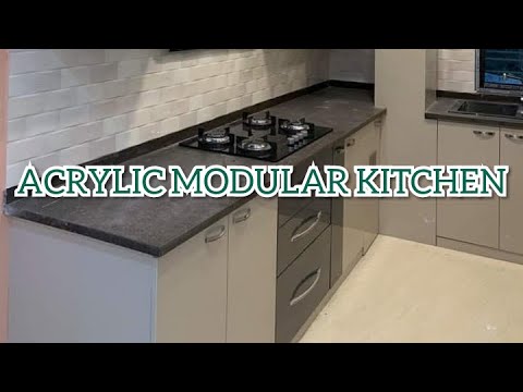 Acrylic modular kitchen services