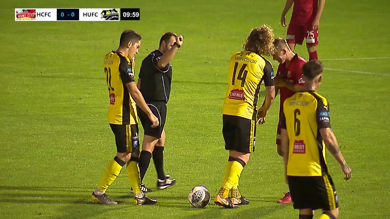 2019 NPL Round 4 Hume City v Heidelberg United 1-2