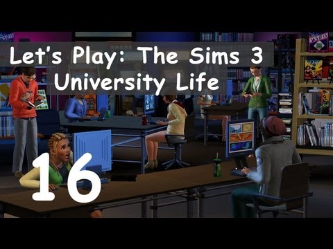 Let's Play: The Sims 3 University Life - [Part 16] - Marriage, Not to Early