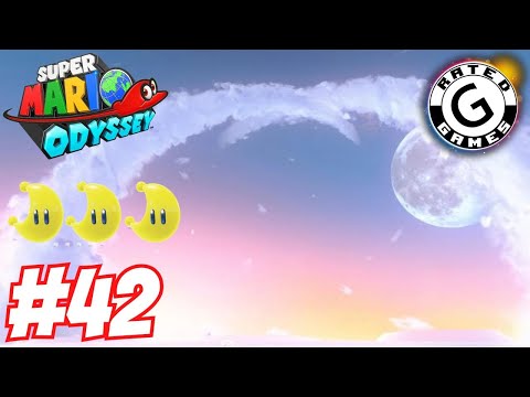 Cloud Kingdom ALL Power Moons 🌛🌛🌛 Super Mario Odyssey || No Commentary