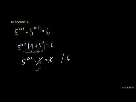 Exponentialgleichung 2