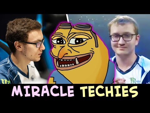 Miracle TECHIES vs Matumbaman Riki — TOP CANCER heroes battle