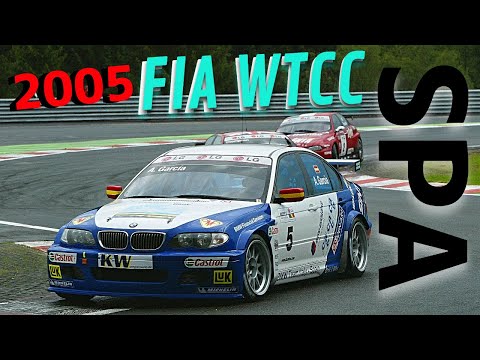 FIA WTCC 2005 | Spa-Francorchamps Racing Weekend Highlights (Classic Raw Sound Footage)