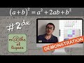 DEMONSTRATION : (a+b)² = a²+2ab+b² - Seconde