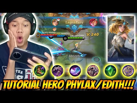 Tutorial New Hero Edith !! Build & Emblem Yang Bikin Auto Win !! Mobile Legends