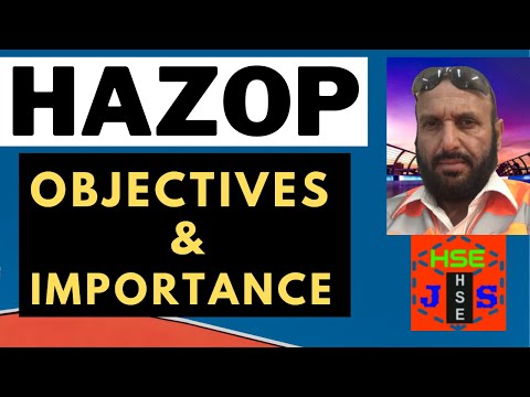 WHAT IS HAZOP? What is the purpose, objectives and importance of a hazard operability Plan?