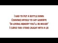 Casey Donahew Band - Put The Bottle Down (Lyrics)