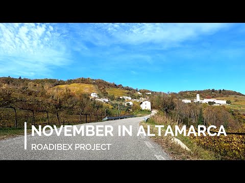NOVEMBER IN ALTAMARCA (The Unesco Heritage of Prosecco Hills) - Virtual ride for indoor training