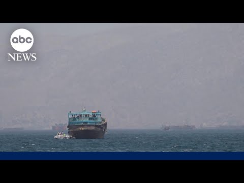 Ceasefire tested after Iranian attacks on commercial vessels in Strait of Hormuz