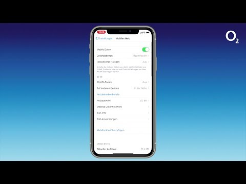 WLAN-Telefonie und VoLTE von o2 auf einem iPhone aktivieren