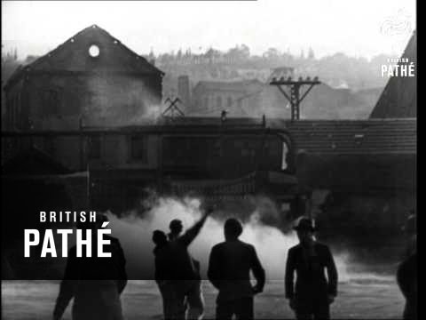 French Troops Take Over Mines (1948)