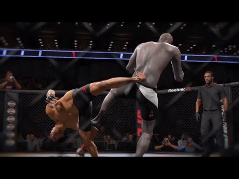 Bruce Lee vs. Crazy Worm (EA Sports UFC 2) - CPU vs. CPU
