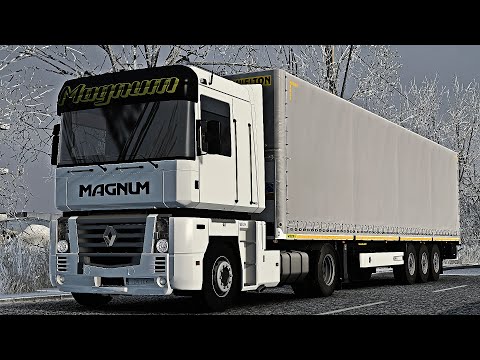 4K | ETS2 1.46 | Promods | Renault Magnum E-TECH | Belgrade 🇷🇸 - Leskovac 🇷🇸