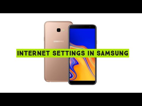 Internet Settings in Samsung Mobile