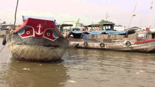 preview picture of video '19102012 Mekong river boat trip and Cai Rang floating maket.'