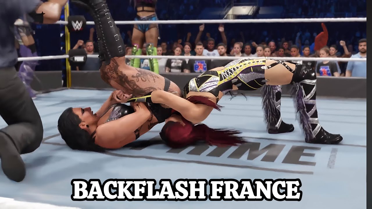 Damage Ctrl vs. Liv Morgan & Bayley & Rhea Ripley - Backflash France - Iyo Sky Career - WWE 2K25