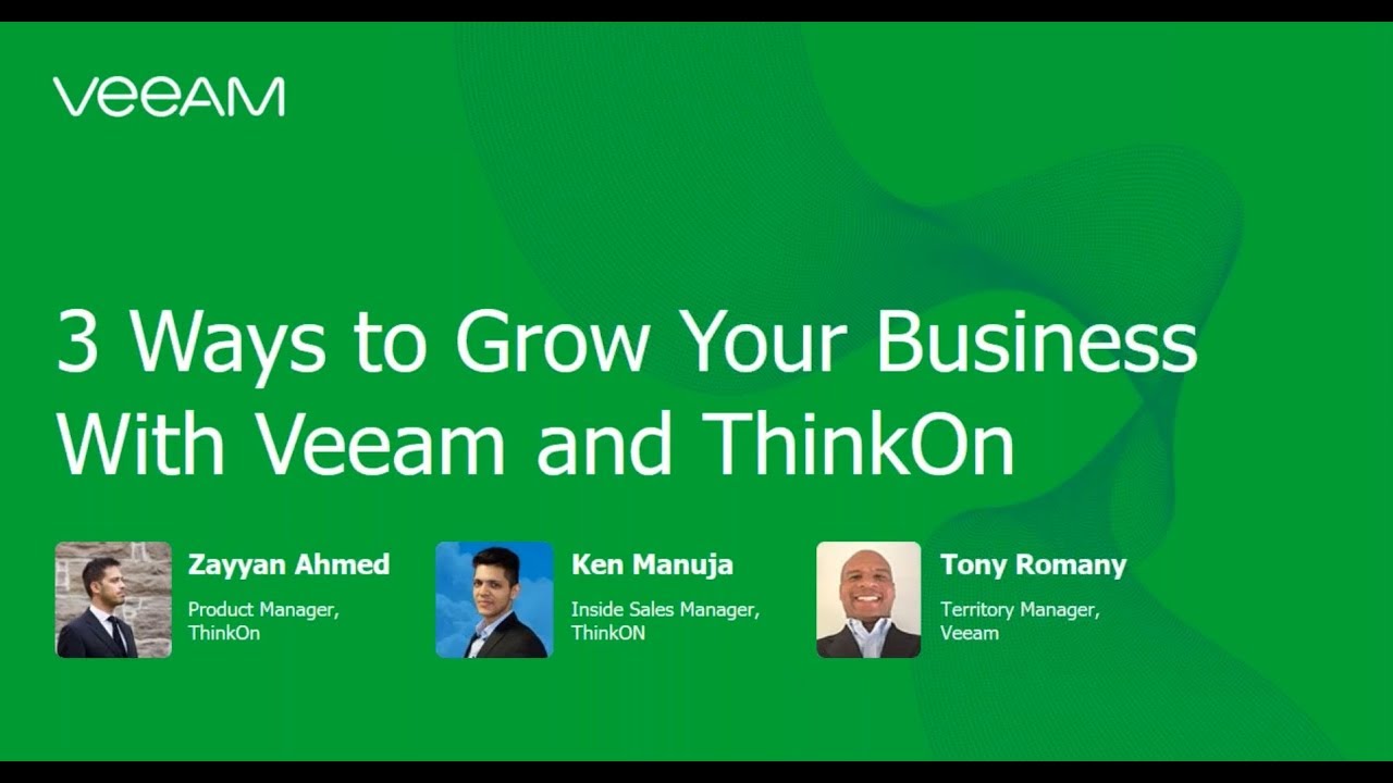 Three ways to grow your business with ThinkON video