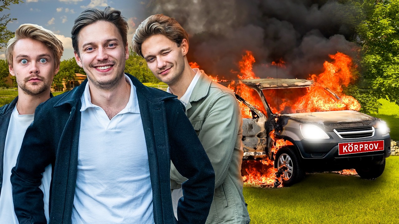 VI TESTAR TA KÖRKORT IGEN (Livsfarligt)