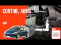 How to replace the control arms Peugeot 307 🚗