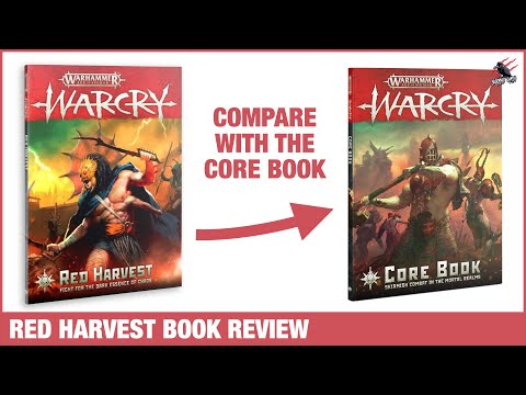RED HARVEST BOOK REVIEW - Includes Comparison With The Warcry Core Book - Do You Need Both Books?