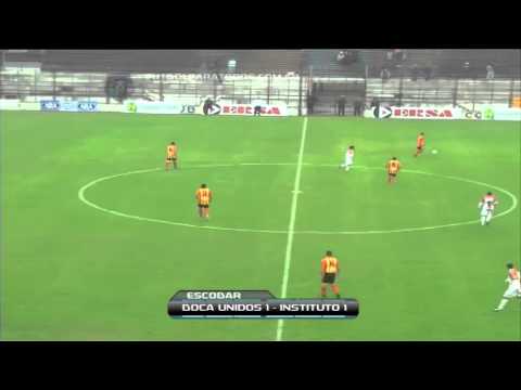 Los goles de Boca Unidos - Instituto. Fecha 4. Torneo Primera B Nacional. Fútbol Para Todos