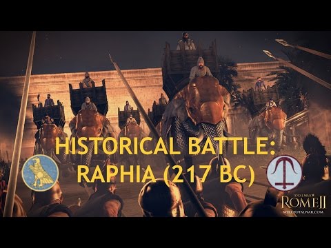 Total War: Rome 2 – Historical Battle – Raphia (217 BC) – Egypt x Seleucid