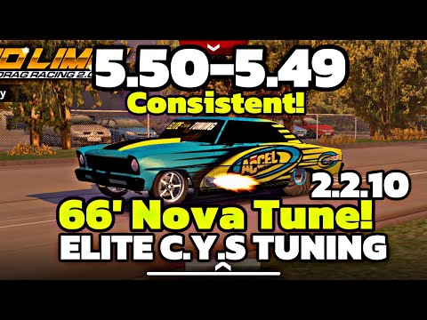 5.4 Fastest Chevy Nova II Tune!  No Limit 2.