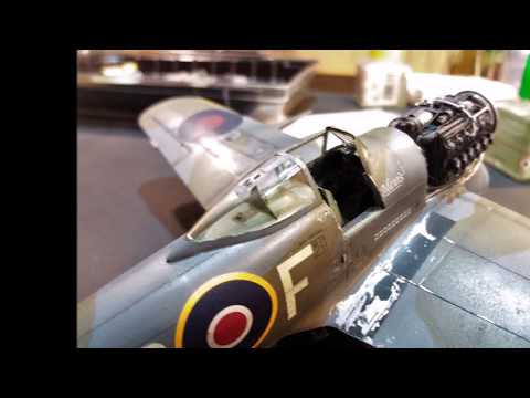 Hawker Typhoon  Tiffy Eduard 1 48 Step by Step build