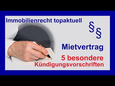 Mietvertrag kündigen? Diese Vorschriften müssen Sie kennen | Tutorial