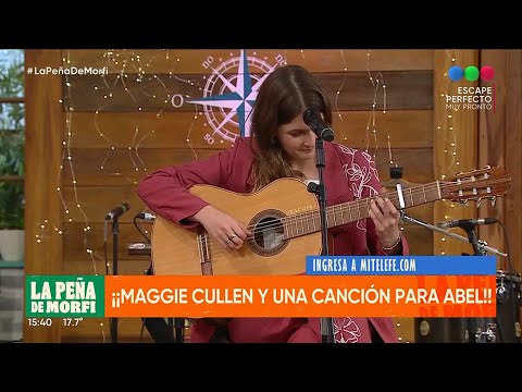 “Un poquito de tu amor” regalo para Abel pintos en la Peña de Morfi