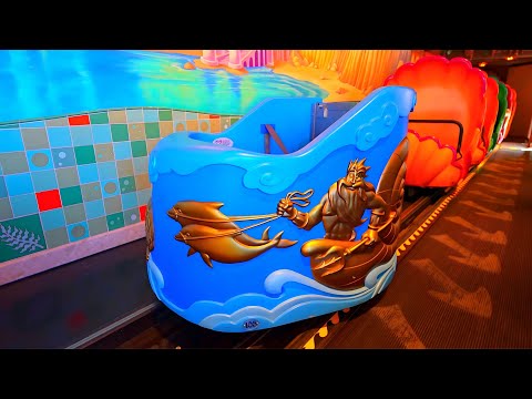 [NEW 2026] The Little Mermaid - Ariel's Undersea Adventure 4K LOWLIGHT POV - DCA Rides