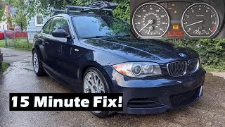 BMW Wheel Speed Sensor Replacement (E82/E90)
