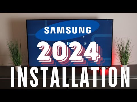 Samsung Smart TV 2024 erste Installation
