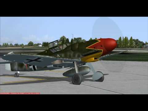 FS 9 Messerschmitt Me 109G-6.