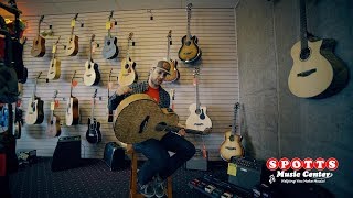 Video thumbnail for Ibanez AEW40AS Acoustic Electric Guitar (Figured Ash!) by spottsmusic_com