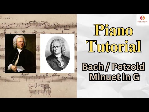 Explain Minuet in G Major BWV Anh 114 | Piano Tutorial | Bach | Petzold | Practice guide and demo