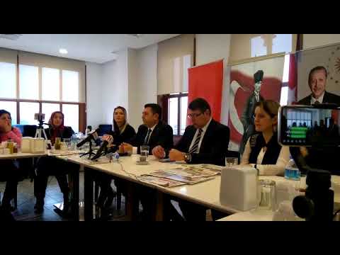 AK PARTİ ÇORLU BELEDİYE BAŞKAN ADAYI SERKAN ERÇİLİ'NİN BASIN TOPLANTISI