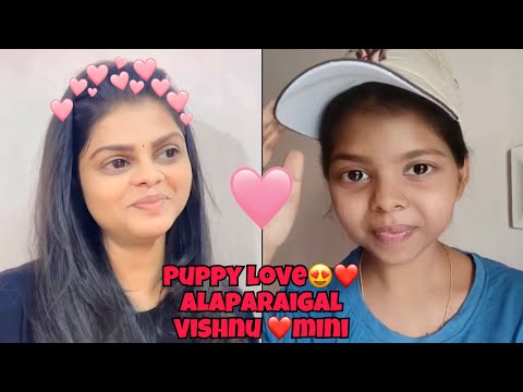 Puppy Love 😁❤️| Vishnu 🩷Mini Shorts Collection |Sharmila George|ft.@Jenni_MJ