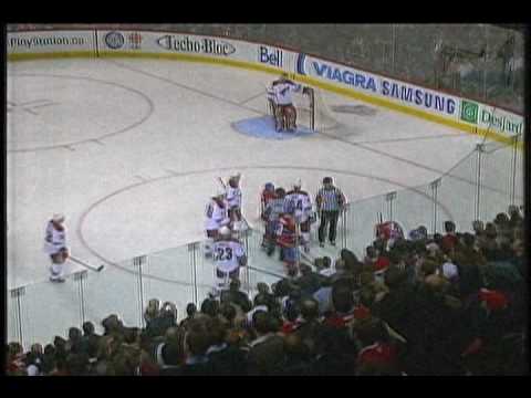 Sauer hit on Andrei Kostitsyn