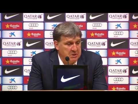 Press Conference Tata Martino after FC Barcelona 2 2 Getafe CF - HD