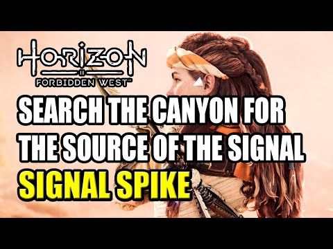 Signal Spike - Search the Canyon for the Source of the Signal | Horizon Forbidden West
