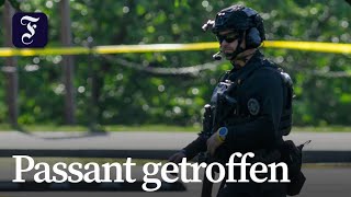 Schüsse in der Nähe des Weißen Hauses