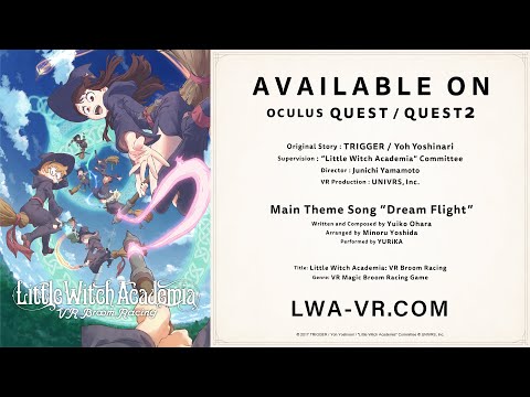 “Little Witch Academia: VR Broom Racing” Official Trailer [AVAILABLE on Oculus Quest / Quest 2] thumbnail