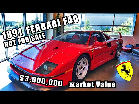 Thumbnail for 1991 Ferrari F40 From SR Auto Group  法拉利F40 Review and Walkaround in [4K] by Ferrari F40