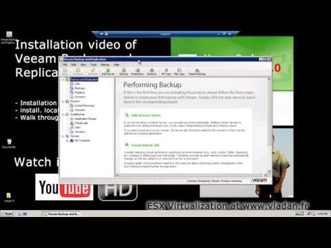 comment installer veeam backup