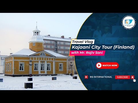 Kajaani city tour (Finland) with Mr.Rajiv soni