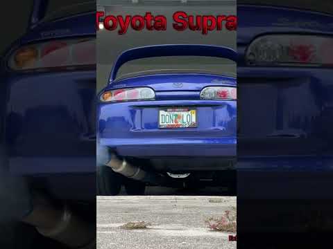 Thumbnail for Toyota Supra exhaust sound cold start by Toyota, Toyota GR Supra, Toyota Supra