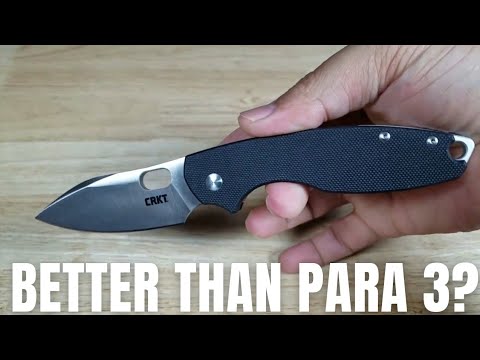 DONT BY A SPYDERCO PARA 3 GET A CRKT PILAR 3 FULL KNIFE REVIEW