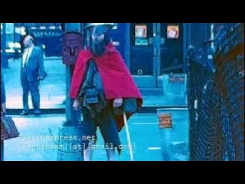 Moondog in Manhattan 1962. 8mm Home movie NYC. New York City.