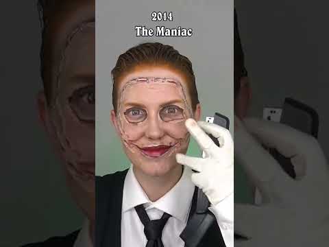 All the Jokers 🤡🖤 #makeup #joker